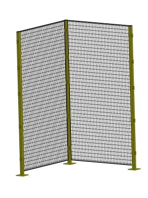 Angular panel system