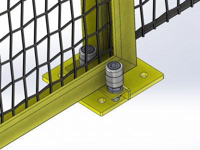 Sliding door guide rollers